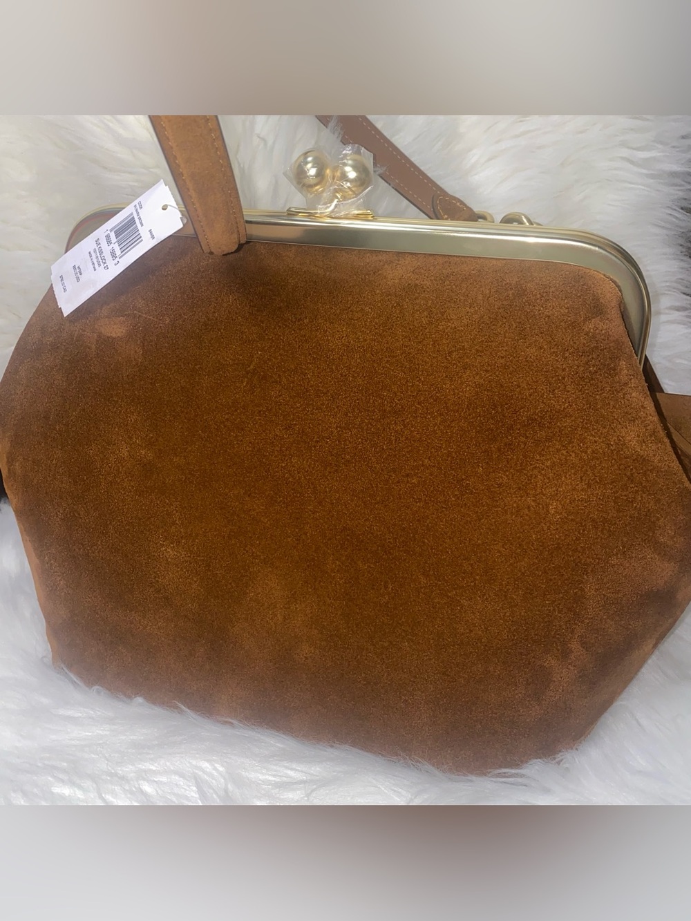 Coach 🤎  Kisslock Frame Bag 27 New with tags 🏷️ - Picture 5 of 16
